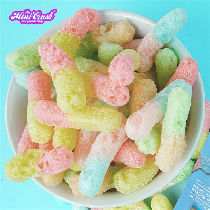 Freeze Dried Crunchy Worms(Natural Color) best