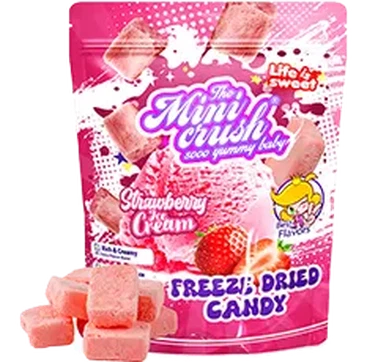 Strawberry Freeze-Dried Ice Cream