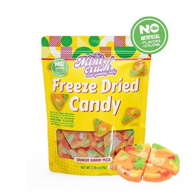 Frystþurrkuð stökk pizza (náttúrulegur litur)