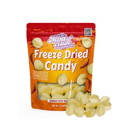 Kryddað mangóbragð Frostþurrkað nammi