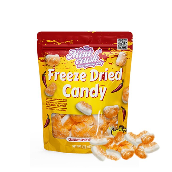Spicy Orange Flavor Freeze Dried Candy--