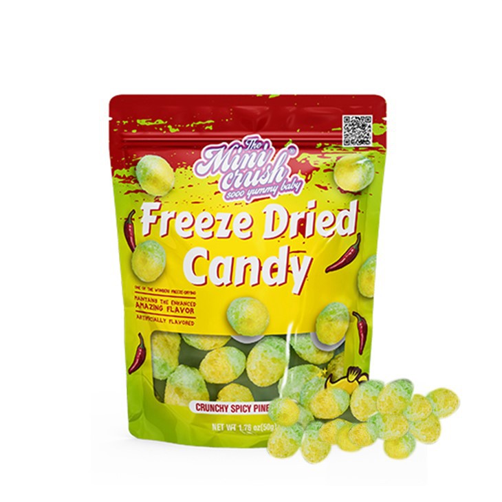 Spicy Pineapple Flavor Freeze Dried Candy--
