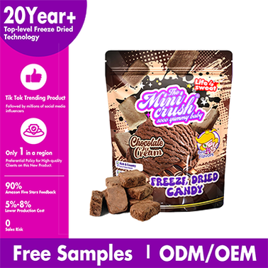 Chocolate Freeze-Dried Ice Cream